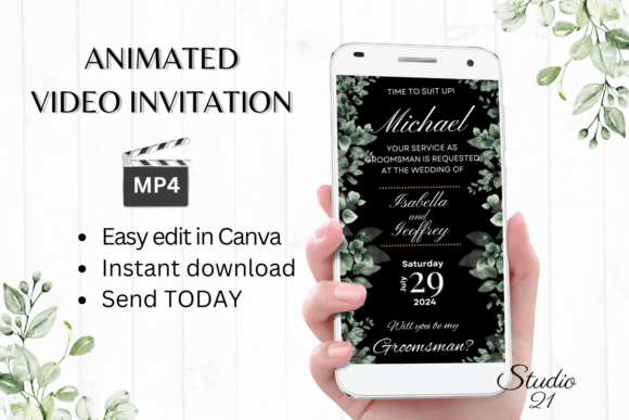 Classic Groomsman Proposal W3405GM: A Designer's Guide to This Premium Font