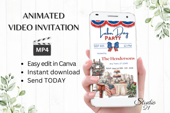Ditch the Paper Invite: Your Labor Day Party Invitation Template