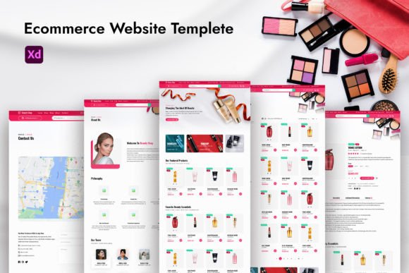 Elevate Your Digital Presence with the Cosmetic Store Template