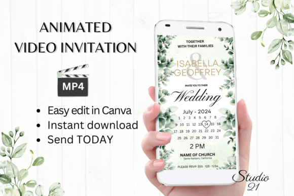 Elevate Your Nuptials with the Classic Wedding Invitation W8404B