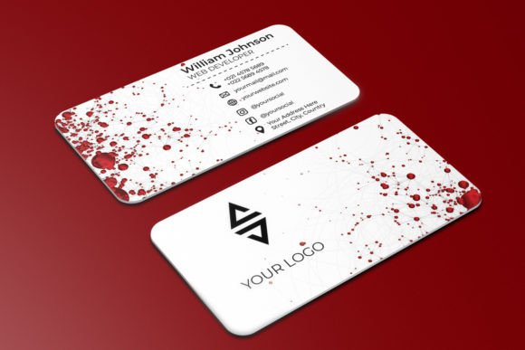 Mastering Professional Branding with Abstract Business Card Design Template