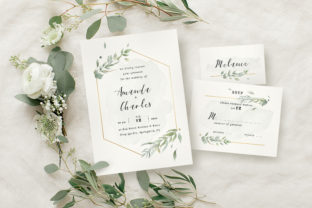 Modern Gold Foliage Wedding Suite: Your Complete Stationery Guide