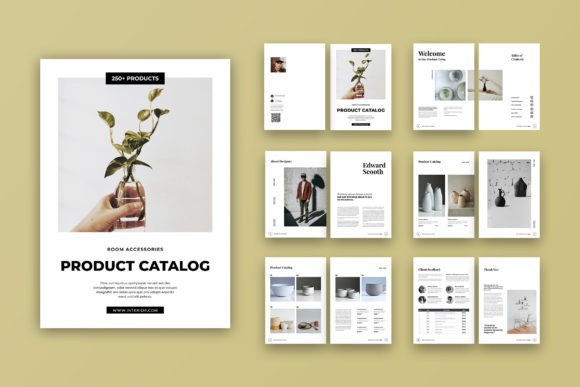 Room Accessories Catalog Design: A Professional Template