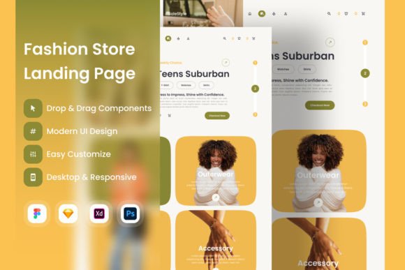 SoleStyle: A Landing Page Template for Modern Fashion Brands